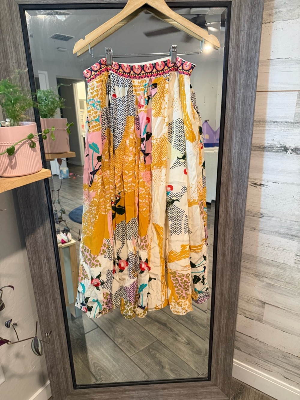 Boho Maxi Skirt in Multicolor